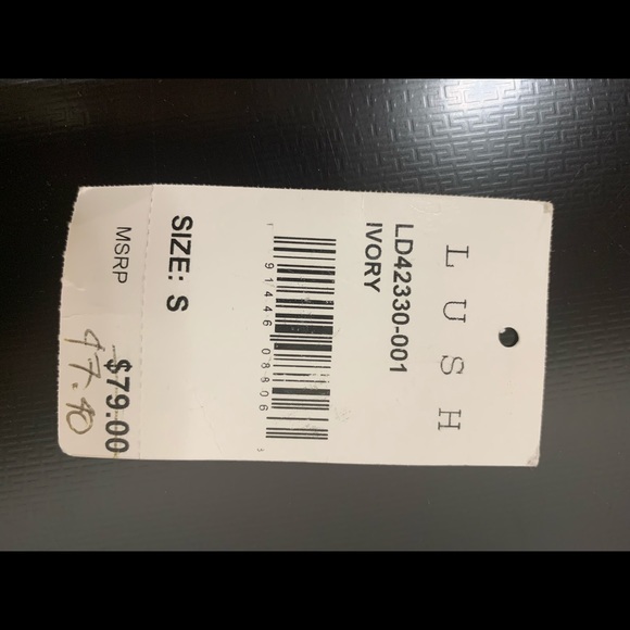 White Womens Dress Size Small From Lush - Picture 6 of 6